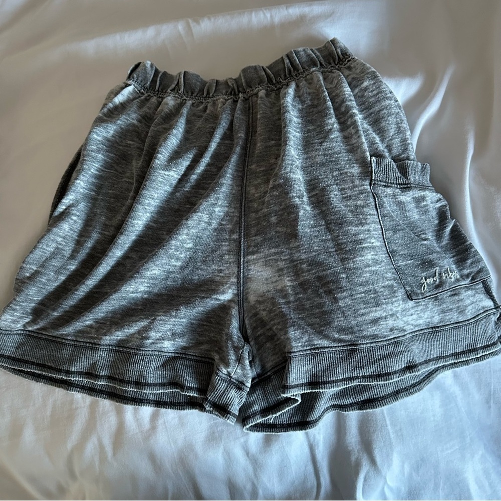 Gray Heather Lounge Shorts